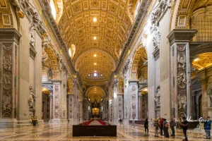 Nave de la Basílica de San Pedro