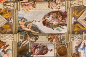 Capilla Sixtina Entradas La creación de Adán