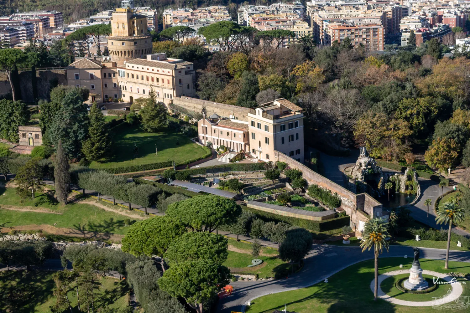 Jardines del Vaticano Mater Ecclesiae
